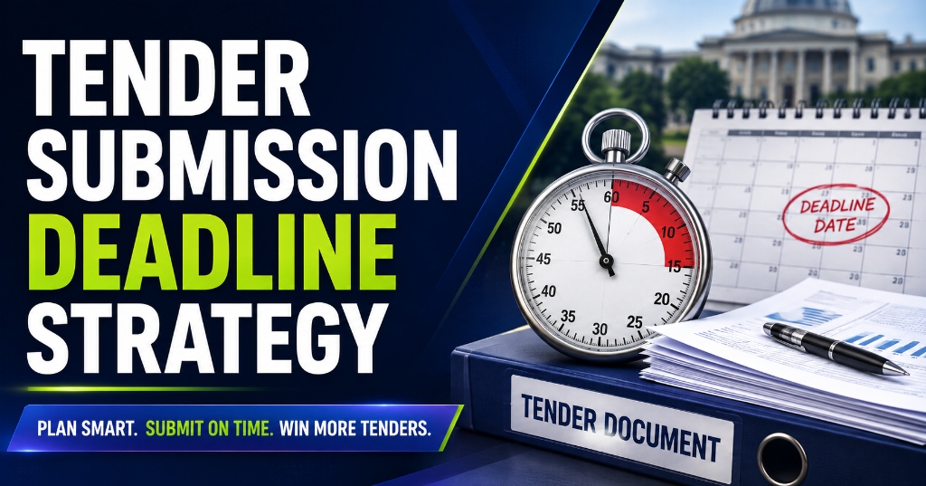Tender Submission Deadline Strategy India 2026