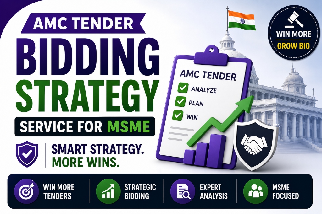 AMC Tender Bidding Strategy for Service-Based MSMEs: How to Win Annual Maintenance Contracts from Government Buyers (2025 Guide)