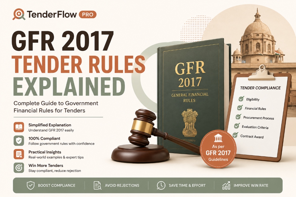 GFR 2017 Tender Rules Explained: Complete Guide to Government Procurement in India 2026