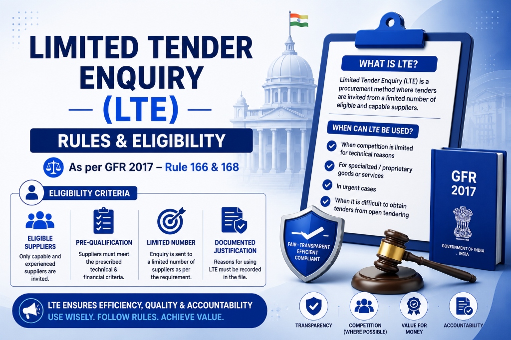 Limited Tender Enquiry (LTE): The Definitive Guide to Rules, Eligibility, Supplier Registration & Winning Strategies