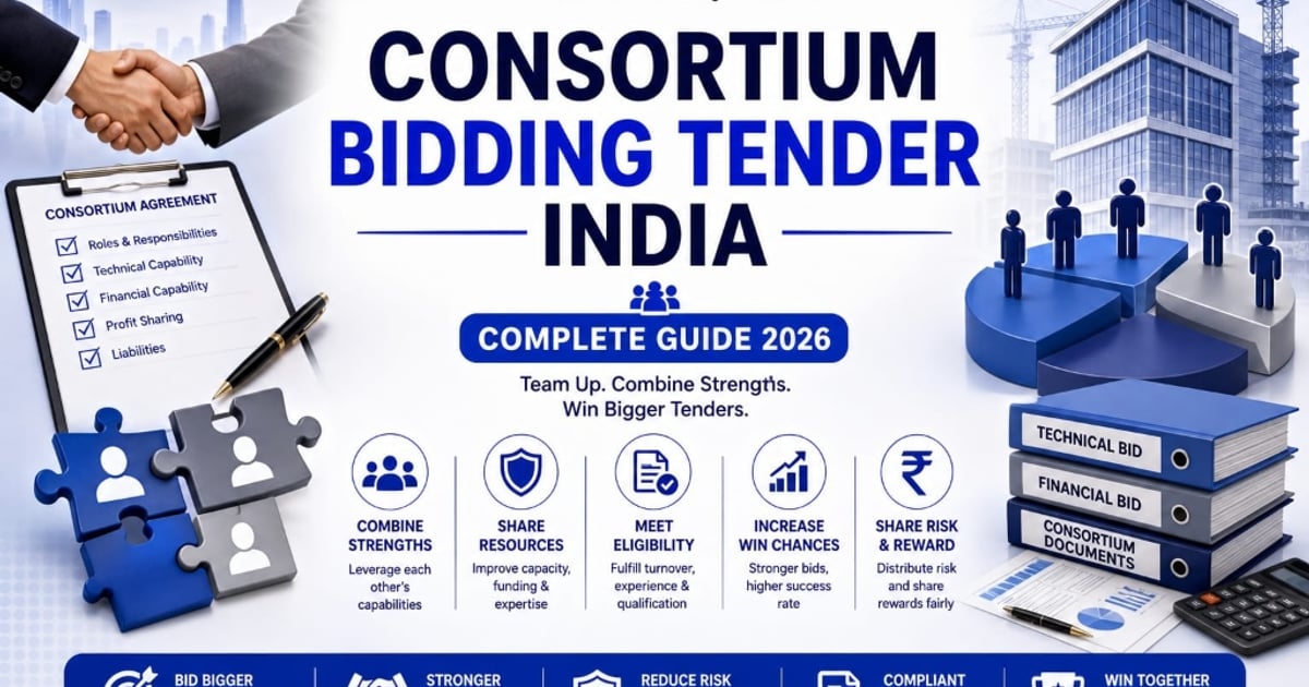 Consortium Bidding Tender India Complete Guide 2026