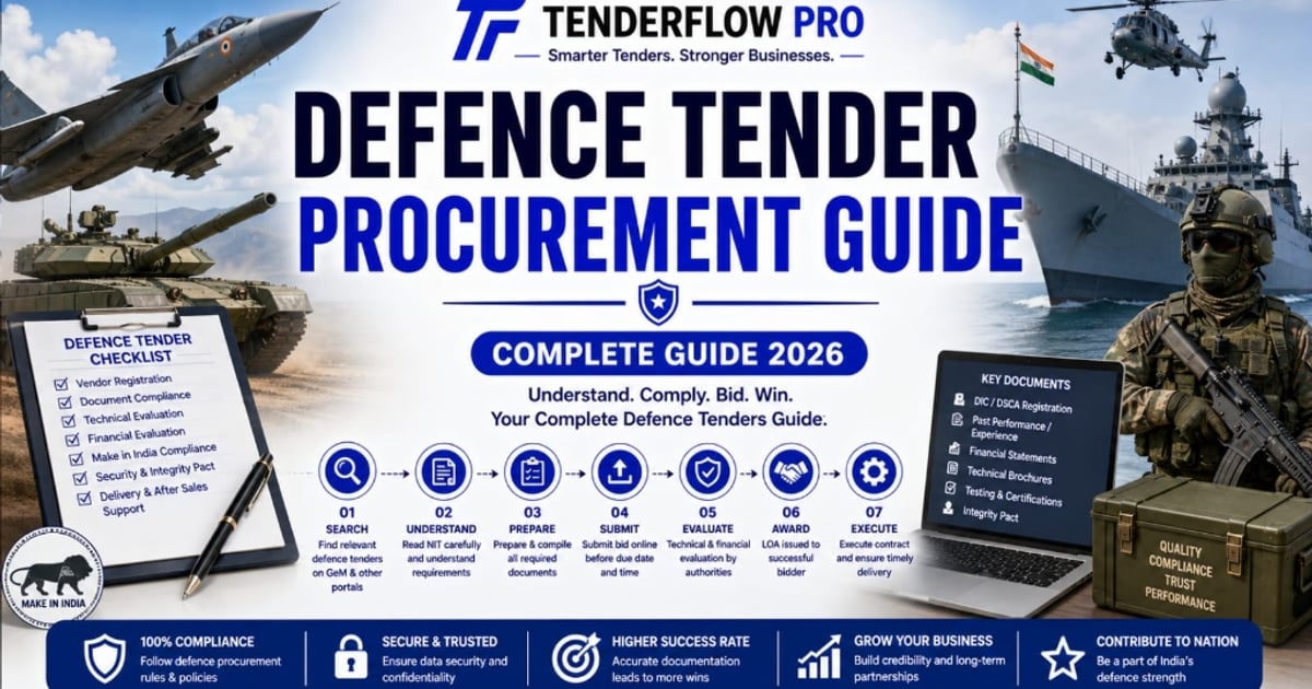 Defence Tender Procurement Complete Guide 2026