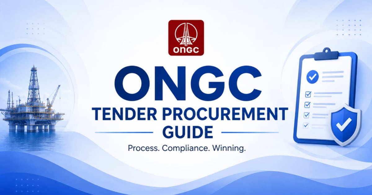 ONGC Tender Procurement Complete Guide 2026