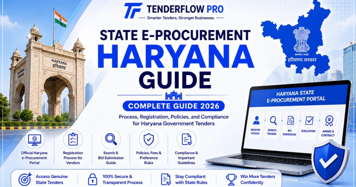 Haryana Government Tenders Complete Guide 2026