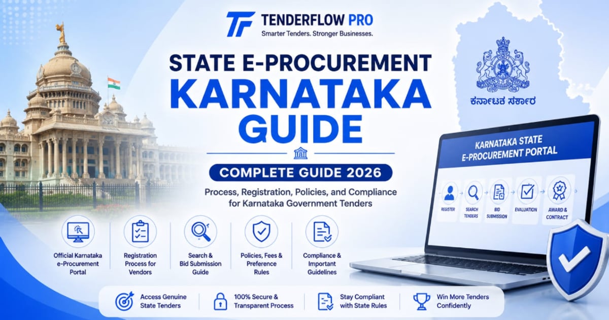 Karnataka Government Tenders Complete Guide 2026