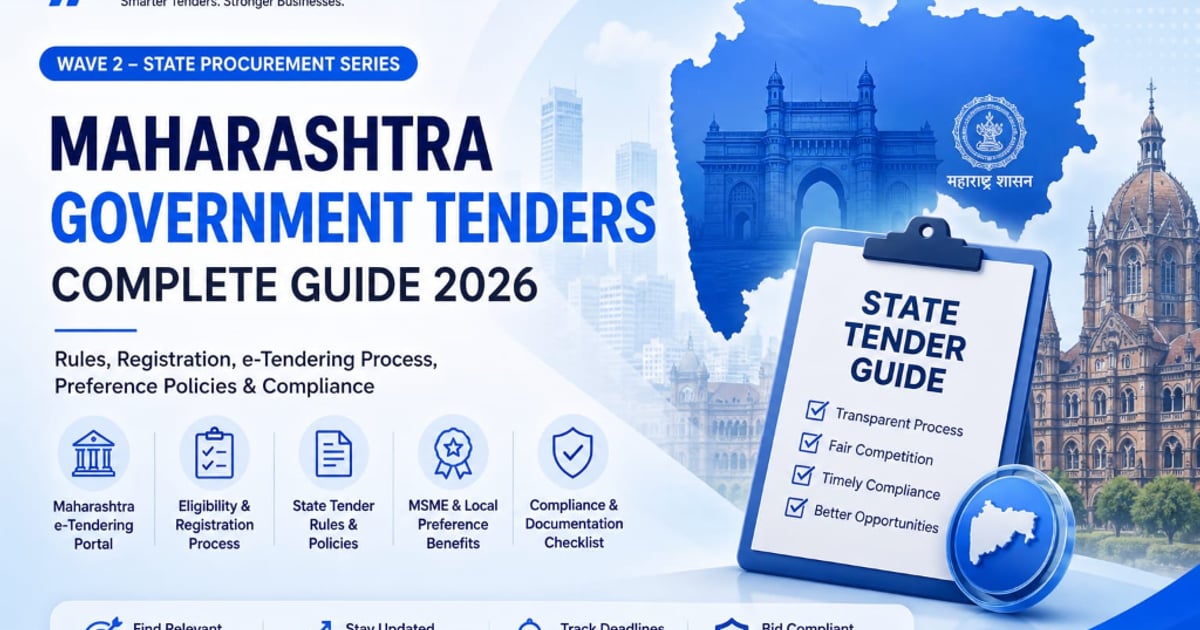 Maharashtra Government Tenders Complete Guide 2026
