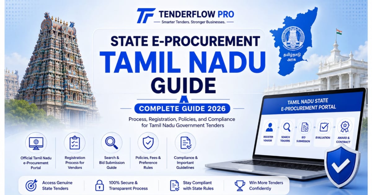 Tamil Nadu Government Tenders Complete Guide 2026