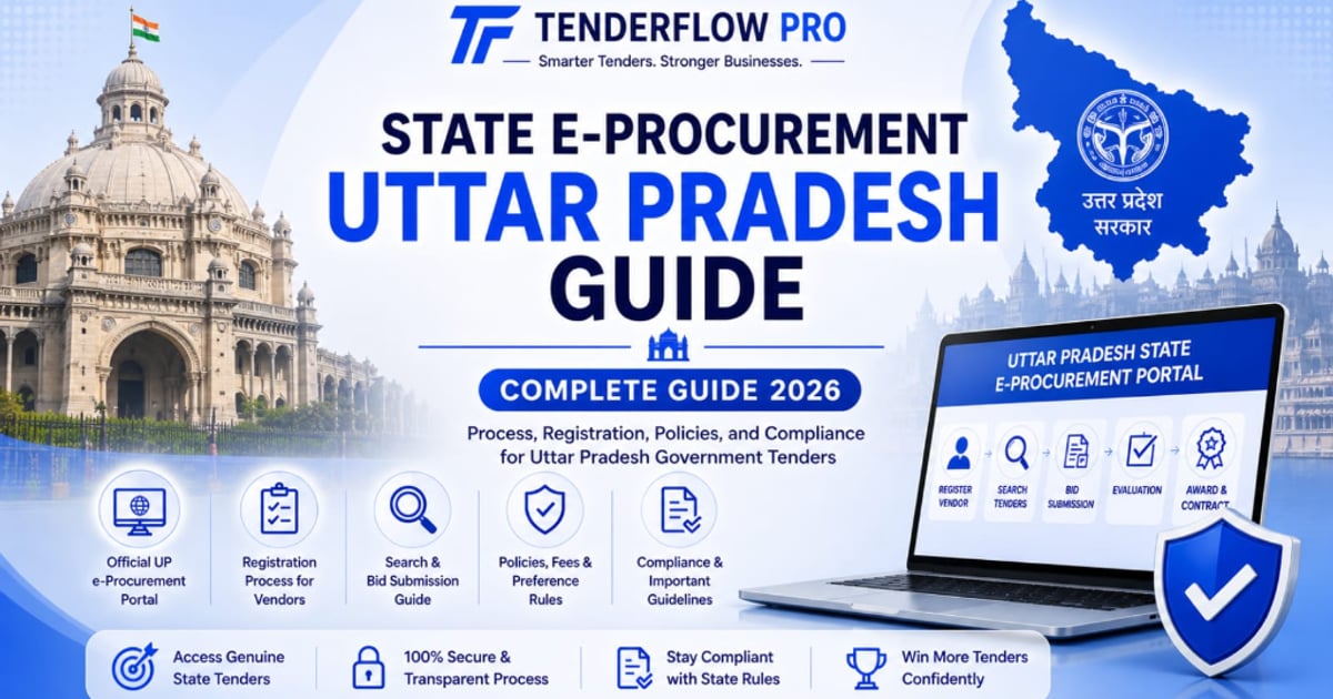Uttar Pradesh Government Tenders Complete Guide 2026