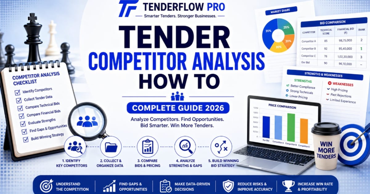 Tender Competitor Analysis Complete Guide 2026