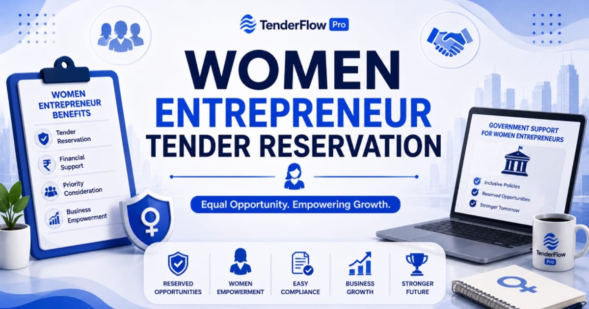 Women Entrepreneur Tender Reservation Complete Guide 2026
